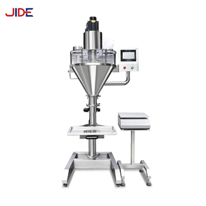 Máquina de embalaje de peso de botella de bolsita pequeña para llenado automático 500g 1kg 2kg 5kg polvos harina bolsa de leche película para alimentos - Product Image 1