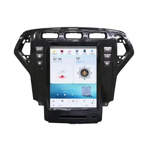 Tesla style Vertical Touch Screen android car dvd player gps navigation for car ford 2011-2013 CarPlay+DSP