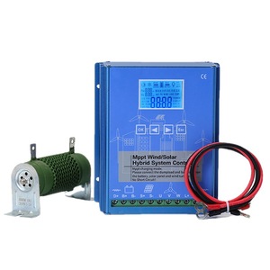 Controlador híbrido solar-eólico Zixi MPPT de 12V/24V con pantalla digital para sistemas de energía fuera de la red - Product Image 2