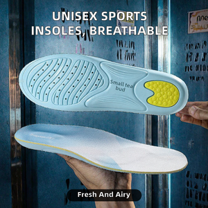 Semelles de sport unisexes respirantes, anti-odeurs, absorbant l'humidité, amortissantes, antidérapantes, en mousse flexible, confortables - Product Image 2