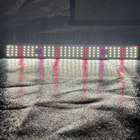 KingBrite led Samsung lm301h/lm301h + epistar 660nm/lm301h + 660nm UV IR / LM281B + pro barre de croissance led à spectre complet (PCBA + dissipateur thermique)