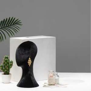 Poitrine <span class=keywords><strong>Film</strong></span> Tête Moule Présentoir Props Chapeau Coiffe Perruque Accessoires Affichage Props Peut Être Épinglé et Mousse Tête Moule - Product Image 2