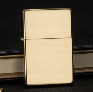 Encendedores de Cigarrillos de Queroseno Metálicos Plateados con Cromado y Patrones de Logotipos Personalizados, Resistentes al Viento, Accesorios para Fumar - Product Image 3