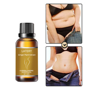 Huile Amincissante en Gros, Drainage Ventre <span class=keywords><strong>Anti</strong></span>-<span class=keywords><strong>Cellulite</strong></span>, Huile de Massage Minceur 100% Naturelle Composée, Huile Essentielle de Gingembre - Product Image 4