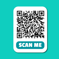Autocollants adhésifs personnalisés en vinyle avec code QR - Formes découpées résistantes à l'eau pour réseaux sociaux, expositions, cadeaux, avec impression laser