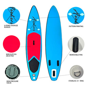 Planche de surf <span class=keywords><strong>gonflable</strong></span> Speed Flow Drop Stitch, design de fond épuré respectueux de l'environnement, réduit la résistance, pagaie sans effort - Product Image 3