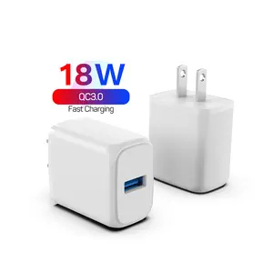 Quick Charger 3.0 Adapter 18W Quick USB Wall Charger 5V3A 9V2A 12V1.5A QC Adapter EU US Mobile Phone Charger