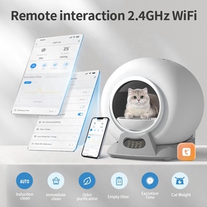 Caja de Arena Inteligente Autolimpiable <span class=keywords><strong>para</strong></span> <span class=keywords><strong>Gatos</strong></span>, Caja de Arena Eléctrica Automática <span class=keywords><strong>para</strong></span> <span class=keywords><strong>Gatos</strong></span> - Product Image 3