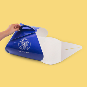 Scatole per Dolci e Dessert da Asporto all'<span class=keywords><strong>Ingrosso</strong></span>, Confezione Rotonda Classica Italiana per Panettone, Scatola Personalizzata in Carta per Cupcake e Panettone - Product Image 1