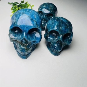 Vente en gros <span class=keywords><strong>de</strong></span> gros <span class=keywords><strong>de</strong></span> haute qualité sculpté à la main en cristal d'apatite bleue naturelle pour la décoration - Product Image 4