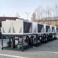 R290/380V 2 HP 3 hp 5 HP Unidad de condensación de refrigeración Unidad de condensación tipo caja para almacenamiento de cámara frigorífica Unidad de condensación Tecumseh