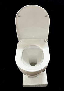 Sanitaires de salle de bains à Foshan Toilette murale en céramique Réservoir dissimulé Toilette suspendue moderne - Product Image 5