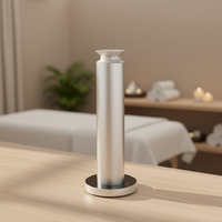 Diffuseur de parfum moderne en aluminium de 100 ml pour bureau, commande tactile, sans eau, diffuseur d'arômes électrique en forme de tour pour la maison