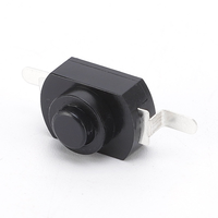 Interruptor de botón pulsador con enclavamiento SMD 12x8 de 2 pines, encendido/apagado, 24V 1A, 20000 ciclos para linterna/torcha