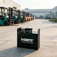 Batterie LiFePO4 haute capacité pour chariot élévateur, sans entretien, à charge rapide, 24V 48V 80V 100AH 210AH 220AH 230AH 315AH 420AH 525A 630AH