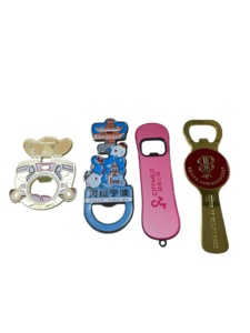Promouvoir des ouvre-bouteilles de bière magnétiques en acier inoxydable écologiques, personnalisés, 3D, souvenirs de voyage, manuels, motifs Fleur, Ange, Amour - Product Image 2