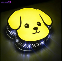 Enseigne LED 3D personnalisée résistante aux intempéries IP65, lettres métalliques éclairées par l'avant pour l'extérieur, idéale pour les concessionnaires automobiles et les devantures de magasins
