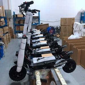 Nouvelle trottinette électrique pliable tout-terrain, batterie au lithium 60V, double moteur 11 pouces, trottinette électrique pour adultes, pour les déplacements en extérieur - Product Image 3