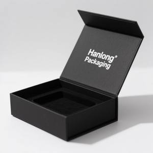 Elgent Noir Portefeuille Magnétique <span class=keywords><strong>Cloer</strong></span> Box Pliable Caedboard Box - Product Image 1