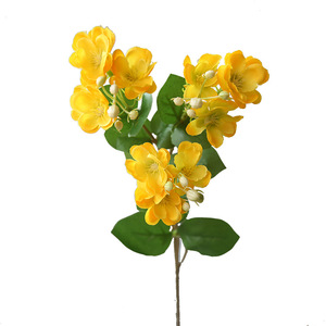 ดอกมะลิประดิษฐ์สีม่วงยี่ห้อ Yihua Floral Art สำหรับตกแต่งห้องนั่งเล่น โต๊ะอาหาร โต๊ะกาแฟ และจัดวางในสไตล์ชนบท - Product Image 5
