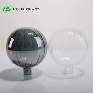 Pantalla de lámpara de cristal de borosilicato 3.3 de alta calidad, fabricada en fábrica, semirrevestida, tamaño personalizado, para iluminación colgante - Product Image 1