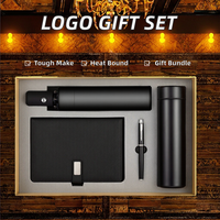 Coffret Cadeau d'Affaires A5 Personnalisable à Chaud – Carnet Promotionnel avec Logo d'Entreprise, Reliure Thermique, 100 Feuilles, Couverture en Cuir