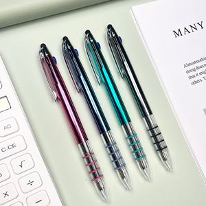 Venta al por mayor Bolígrafo de pantalla táctil Bolígrafos multicolores de lujo - Product Image 3