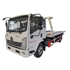 China Supplier Shacman 3 Ton <b>Flatbed</b> Tow <b>Truck</b> Wreckers Recovery Vehicle with Winch for Sale - Product Image 1