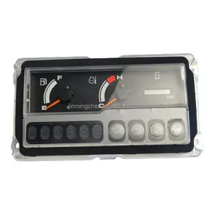 Panel instrumen Monitor bagian ekskavator asli KHR4104 untuk CX75SR CX80 CX135SR CX225SR