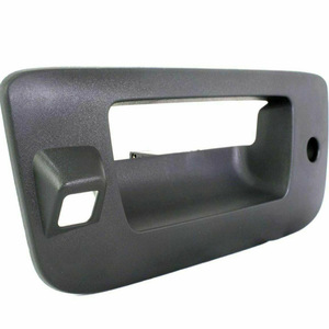 Poignée de hayon arrière GMC avec anneau de fixation, caméra et trou de serrure, noire, 22755304, pour modèles 2007-2013 - Product Image 2