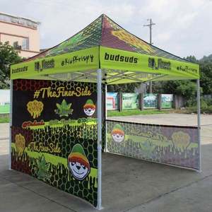 Carpa Plegable de Alta Calidad para Ferias Comerciales, de 4 Postes, Extensible, Resistente, con Colores y Tamaños Personalizados (3X3m/3X4.5m/3X6m) para Fiestas - Product Image 1