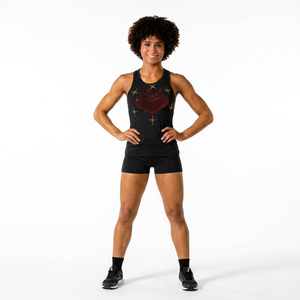 Vente en gros PREGO INDUSTRIES Tenue de danse pour femmes en polyester avec strass, haut court et short, vêtements de performance extensibles pour cheerleading - Product Image 1