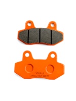 Plaquettes de frein de moto VA019, plaquettes de frein à disque en céramique sans bruit et résistantes à l'usure, norme OEM, vente en gros d'usine