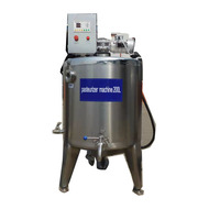 100L 150L 200l 500L 1000L Frais lait pasteurisateur réservoir Miel Jus De Fruits Purée De Fruits Ketchup Yogourt machine De Pasteurisation Du Lait