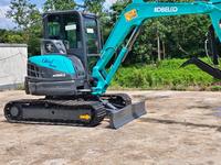 Mesin Penggali Mini Hidrolik Crawler Kobelco SK55, Kobelco SK55SR 5 Ton, Bekas Jepang