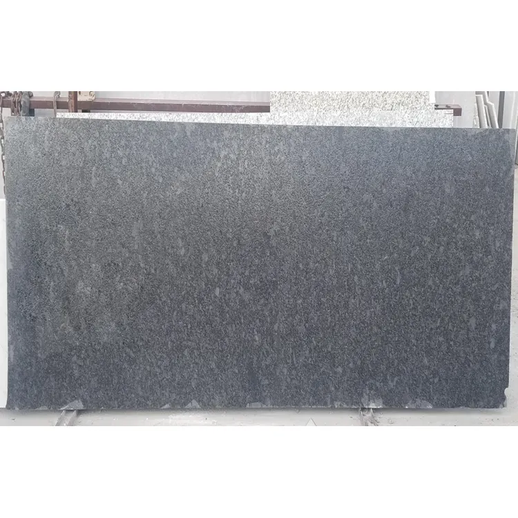 Newstar Stone Antik Dark Stone Leathered Steel Grau Granit Arbeits platte Schwarz Leder Granit