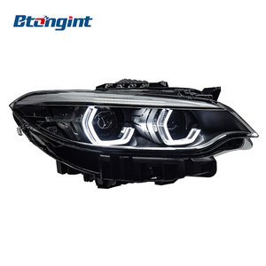 Sistema de Iluminación, Faros Delanteros para Automóviles, Aptos para <span class=keywords><strong>BMW</strong></span> Serie 2 F22/F23 de 14 a 21 Años, Faros Delanteros en Forma de Cuchara <span class=keywords><strong>218</strong></span> 220 M2 - Product Image 1