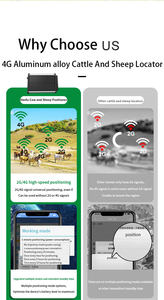 Rastreador GPS Robusto para Ganado, Solar, 12000mAh, Carcasa de Aleación de Aluminio, IP67, 4G LTE, Notificación Instantánea de Infracción de Límites, Aplicación Web para Rancho - Product Image 3