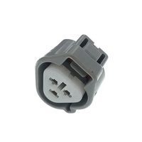 Connecteur électrique étanche pour voiture à 3 broches 6189-0179, boîtier femelle, connecteur de câble pour compresseur de climatisation, douille de phare, kit de prise gris