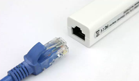 Tarjeta de Red Cableada Micro USB RJ45 de 100M para Teléfonos y Tabletas Android AX88772C Origen China