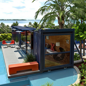 Sinoy Nhà Đúc Sẵn 2 Câu Chuyện Vận Chuyển Container Nhà Xây Dựng Sẵn Studio Prefab Hiện Đại Sống Sang Trọng Chứa Nhà 40ft - Product Image 6
