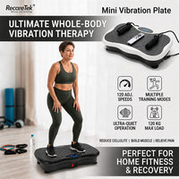 Plataforma Vibratoria de Fitness con Banda Elástica de Goma, Equipo de Ejercicio, Máquina Deportiva, Plataforma de Adelgazamiento para el Hogar, Máquina de Cardio