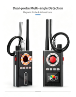 Détecteur de signal RF K88, détecteur de caméra cachée, détecteur de traceur GPS magnétique, dispositif de sécurité portable pour hôtel, maison, voiture