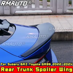 Aileron arrière de coffre BRZ GR86, aspect carbone, style sport, pour Subaru BRZ Toyota GR86 2022-2024, accessoires de voiture - Product Image 1