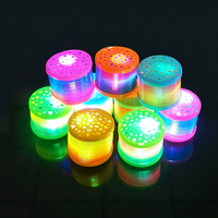 Neues LED-Leucht-Slinky-Spielzeug, Bunte Regenbogen-Spiralfeder, Leuchtende Magische Feder für Kindergeburtstage, Karnevalsspiele