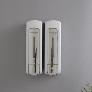<span class=keywords><strong>Dispensador</strong></span> de jabón de ducha para baño, dosificador de <span class=keywords><strong>gel</strong></span> para ducha <span class=keywords><strong>y</strong></span> baño, Bomba montada en la pared, 400ml, OEM - Product Image 4