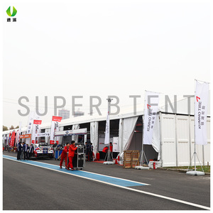 Tente d'exposition double couche en aluminium 20x50m, imperméable, pour salon professionnel - Product Image 4