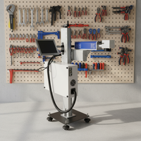 Machine de marquage laser à fibre avec source laser IPG 60W/100W/200W, CNC haute efficacité et précision