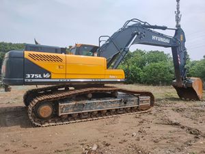 Excavatrice d'<span class=keywords><strong>occasion</strong></span> Hyundai R375LVS 2021, 38 tonnes, sur chenilles hydrauliques, pour l'exploitation minière, la construction et les travaux de carrière, usage intensif - Product Image 2