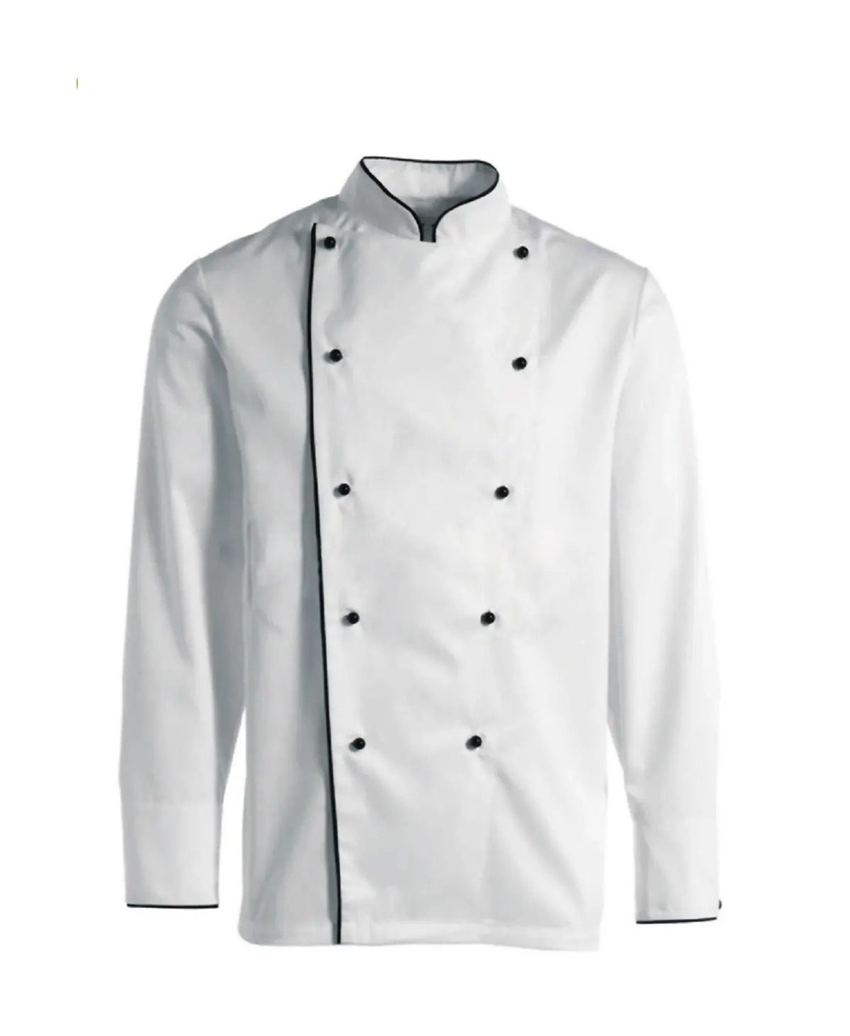 high quality canvas cotton made white chef coat for unisex hotel restaurant uniform with customise size colored and design
